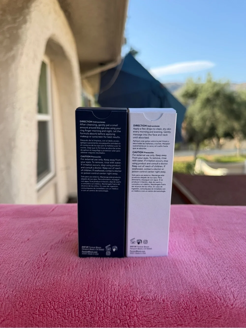 Forever Bloom Lifting Serum + Eye Cream Skincare Set
